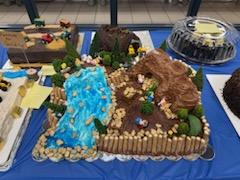 Unique cake creation