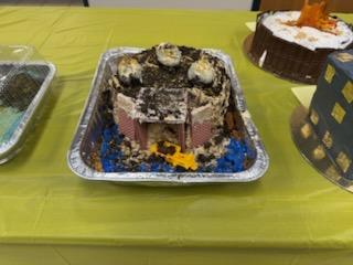 Yellow themed cake creation